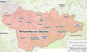 Karte Wirtschaftsregion